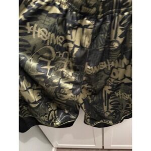 AND1 Men's Graffiti Print Basketball Shorts Athletic Gym Workout Size M